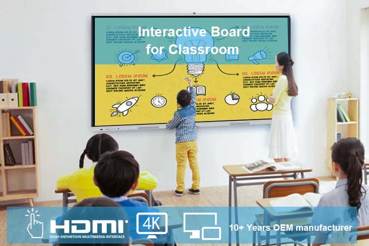 Interactive Whiteboard Digital Smartboard Touch Screen Smart Board All in One White board Teaching
