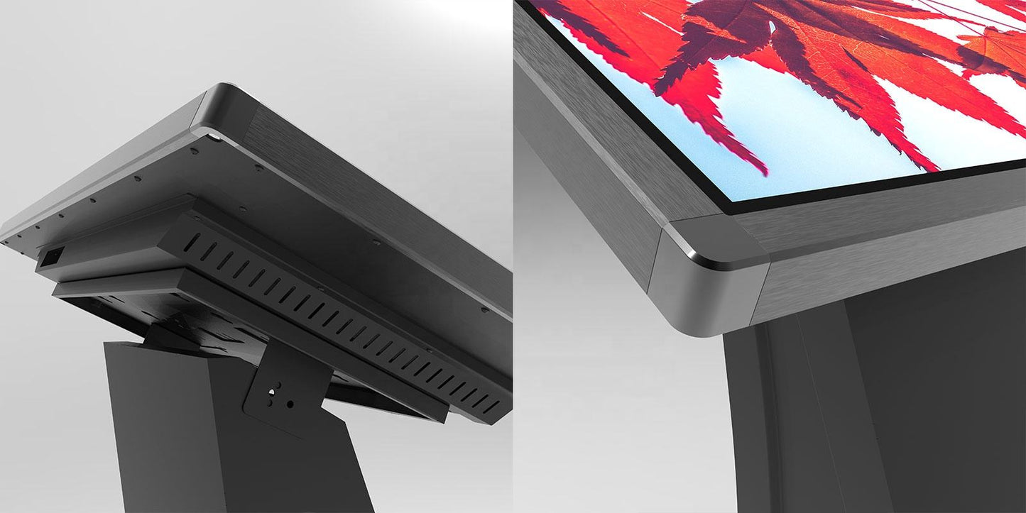 Digital Information Kiosk K Shape Digital Signage Self Service Kiosk