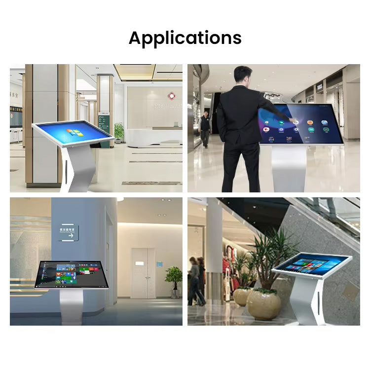 Digital Information Kiosk K Shape Digital Signage Self Service Kiosk