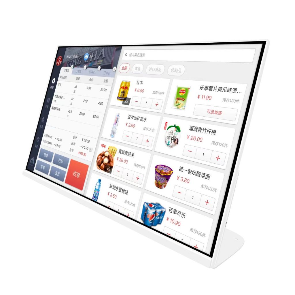 Countertop Digital Menu Display with Cloud CMS